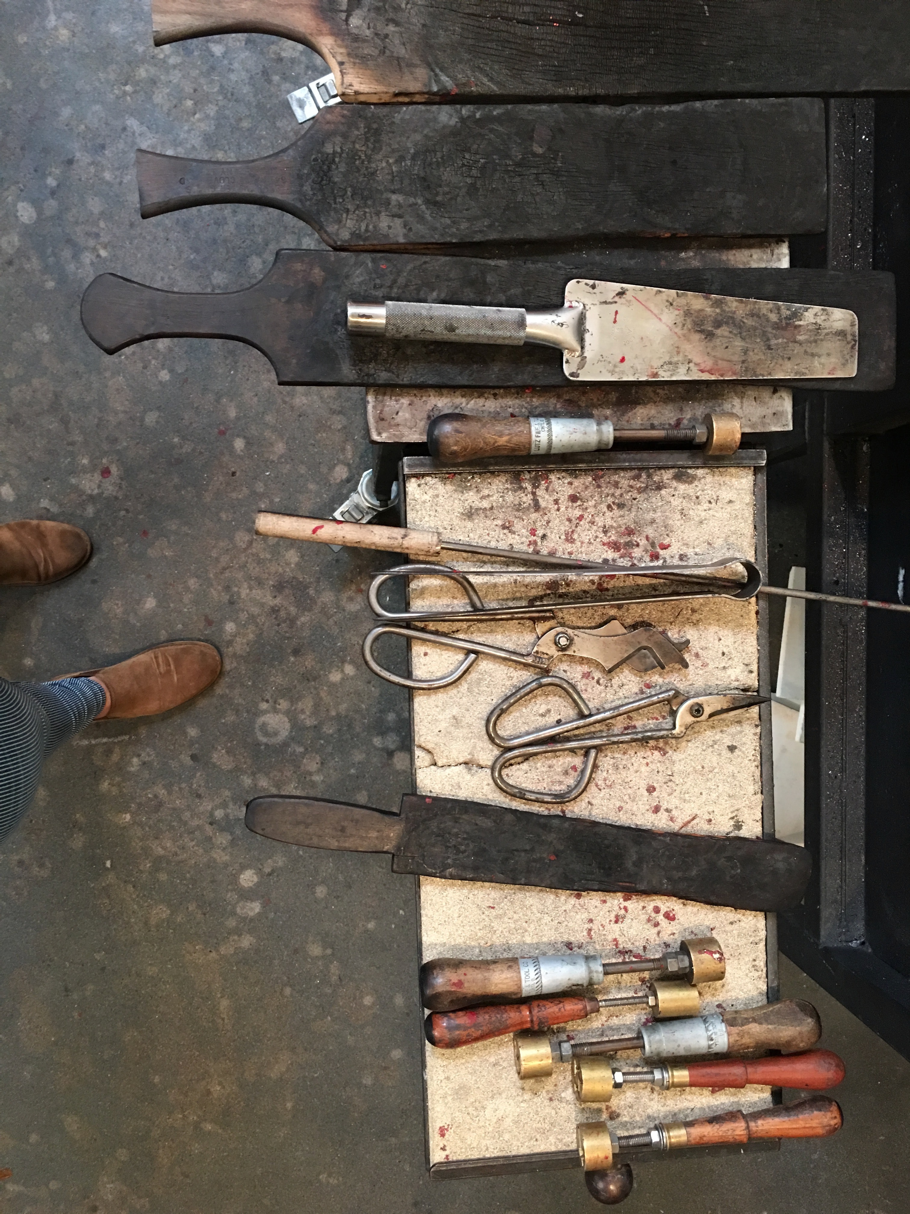 Tools for glass blowing